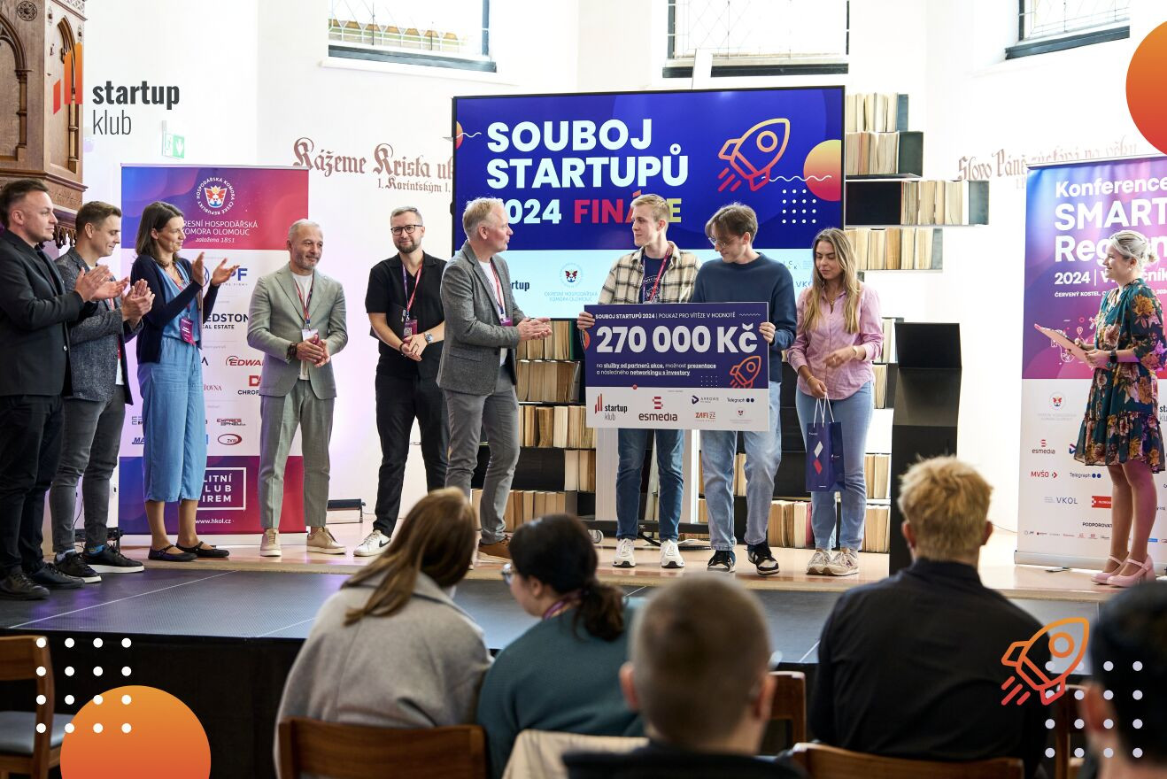 Známe vítěze Souboje Startupů 2024. První místo získal Upfan!